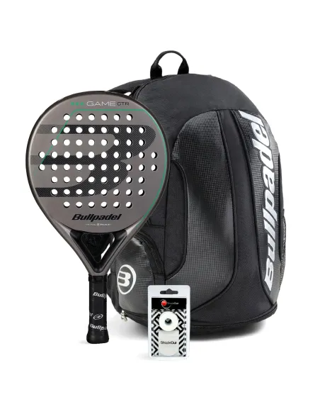 Pack Bullpadel Game Kontrolle Grau Rucksack Avant