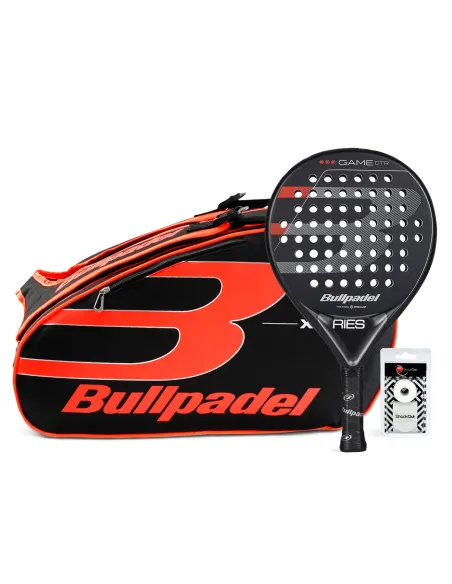 Pack Bullpadel Game Controllo Black Borsone X-Series Arancione |Padel offers
