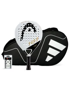 Pack Head Edge Ii White Paletero Adidas Carbon Ctr White | Ofertas de pádel