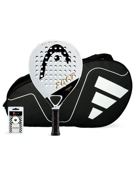 Pack Padel Edge Ii White + Sac De Sport Adidas | Ofertas De Padel