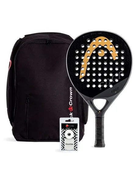 Pack Head Edge Ii Black Zaino Black Crown Nero |Padel offers