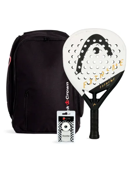 Pack Head Edge Extreme White Bag Black Crown Black | Ofertas de padel