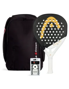 Pack Head Edge Extreme Black + Mochila Black Crown Black |Padel offers