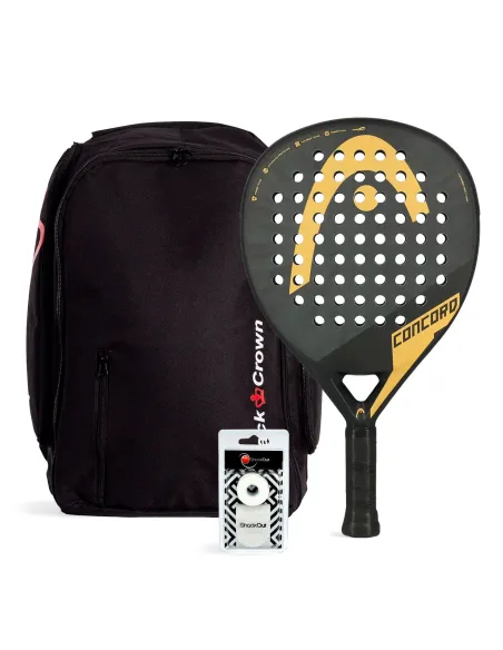 Pack Head Concord Bag Black Crown Black | Ofertas de padel