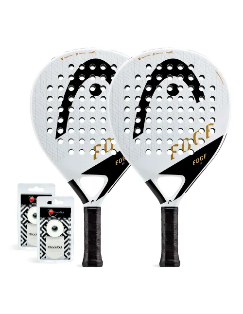 Pack De Raquettes Pack Duo Head Edge Ii White | Ofertas De Padel