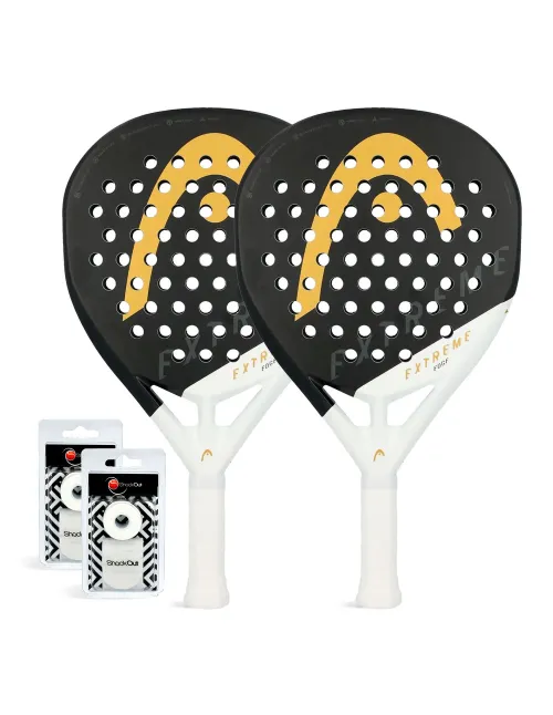 Duo Pack Head Edge Extreme Black | Ofertas de padel