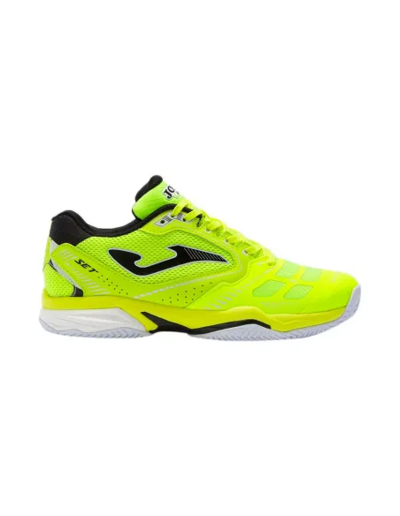 Joma Set 21 Clay Fluor Yellow Fluor Black Tsetw2109pb | Ofertas de padel