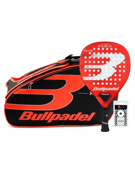 Pack Bullpadel Indiga Power Padelbag X-Series Orange | Ofertas de padel