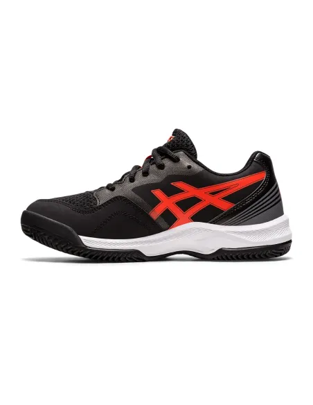 Asics Gel-padel Pro 5 Grade School Black Red Junior 1044a048 001 | Ofertas de padel