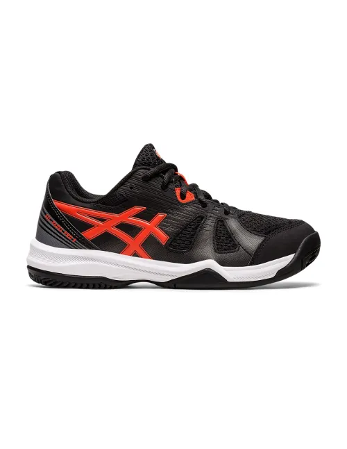 Asics Gel-padel Pro 5 Grade School Preto Vermelho Júnior 1044a048 001 | Ofertas de padel