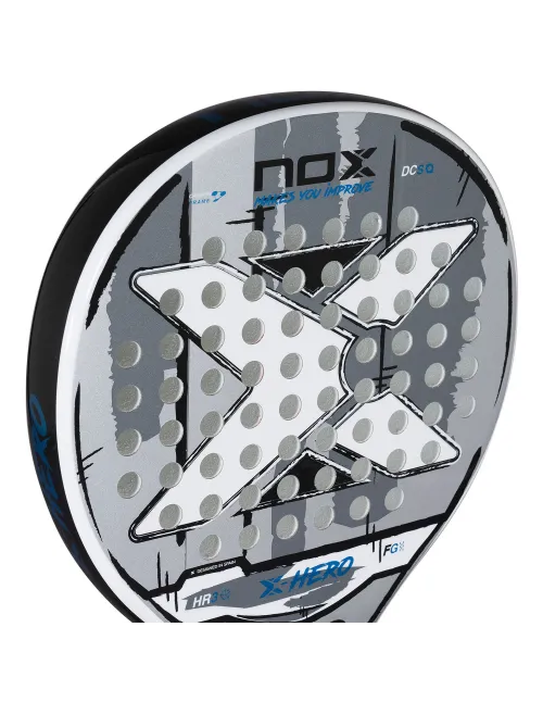 Pala De Padel Nox X-Hero White | Offres De Padel