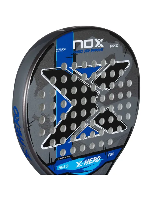 Pala De Control Nox X-Hero Blue | Offres De Padel