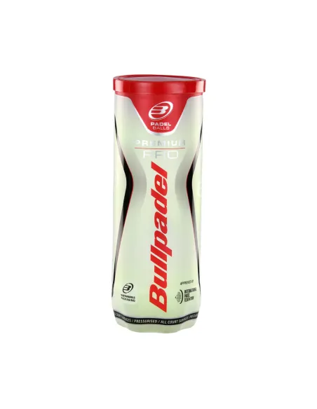 3 balls can from padel Bullpadel Premium Pro | Ofertas de padel