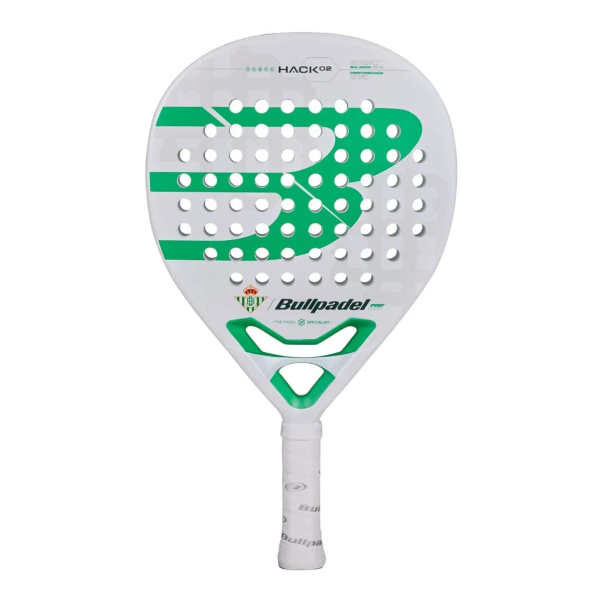 Bullpadel Hack 02 Betis, Verde Blando