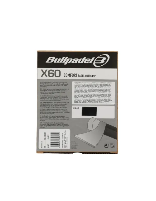 ATENÇÃO, JOGADOR DE PADEL! LEVE UMA CAIXA DE 60 OVERGRIPS MULTICOLORIDOS DA BULLPADEL GB1606. | Ofertas de padel