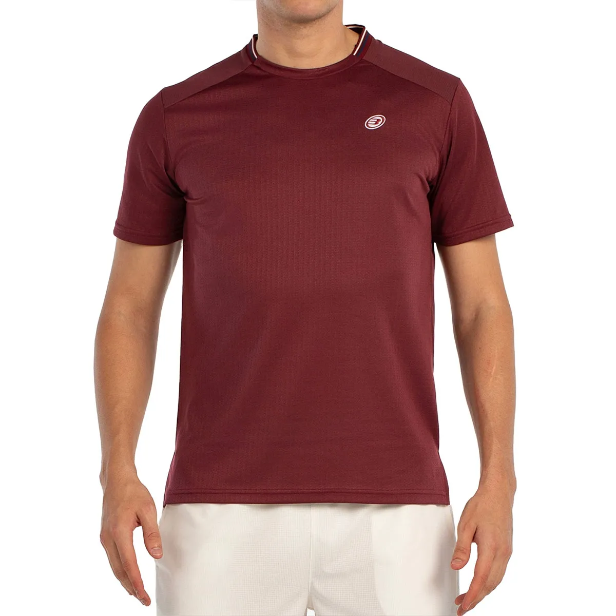 Camiseta Bullpadel Acrux Talla S, Burgundy