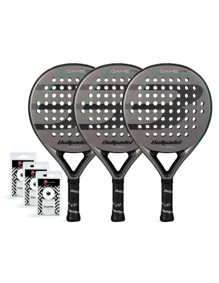 Pack De Raquettes Tripack Bullpadel Game Gris | Ofertas De Padel