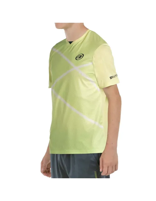CAMISETA DE MANGA CURTA BULLPADEL LADRA J CZ83059000 LIMÃO JÚNIOR | Ofertas de padel