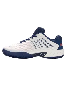Kswiss Hypercourt Express 2 White Navy Blue 6614146 | Ofertas de pádel 2