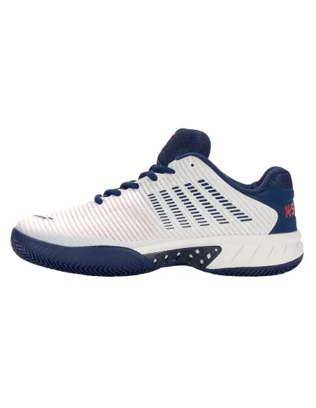 Kswiss Hypercourt Express 2 White Navy Blue | Ofertas de padel