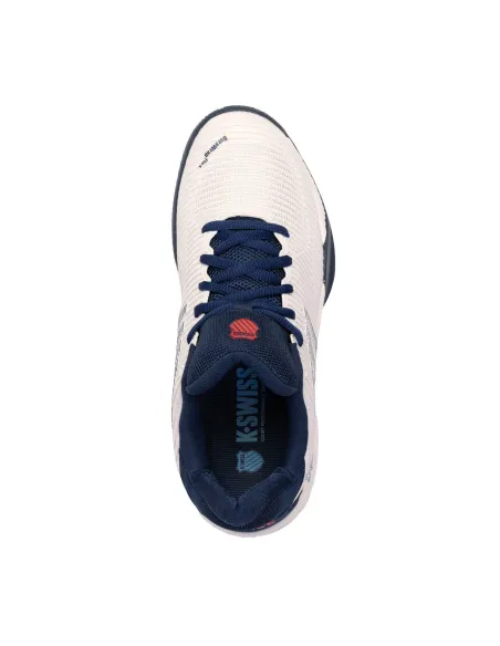 Kswiss Hypercourt Express 2 Branco Azul Marinho | Ofertas de padel