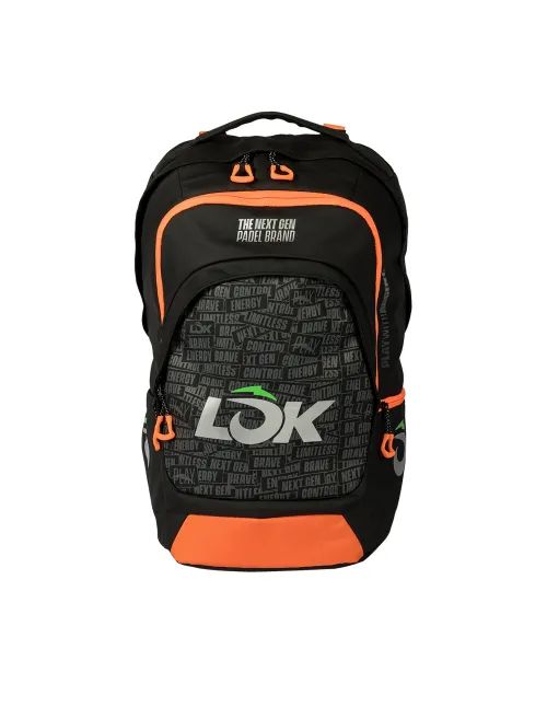 Mochila Lok Maxx Gen 2 Negro/Naranja Lb1Ma0U23 | Ofertas de padel