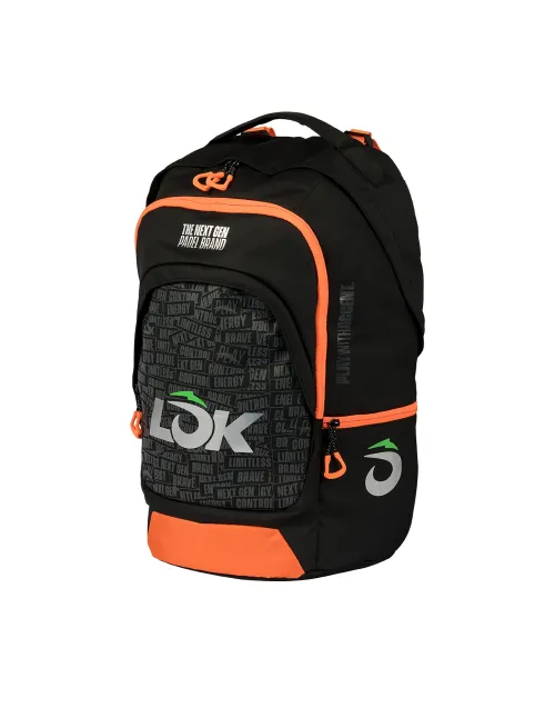 Mochila Lok Maxx Gen 2 Negro/Naranja Lb1Ma0U23 | Ofertas de padel