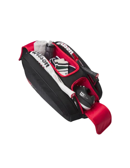 Borsone Wilson Bela Super Tour Padel Nero Wr8910801 |Padel offers