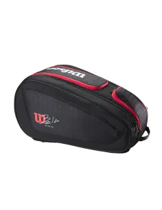 Padel Bag Wilson Bela Super Tour Padel Black Wr8910801 | Ofertas de padel 2