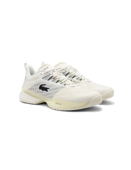 Lacoste Ag-Lt Ultra 18C Crème Femme | Ofertas De Padel