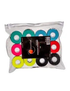 Overgrips Shockout X12 Multicolore Perforato | Ofertas De Padel