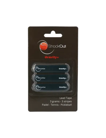 Blíster (3Uds) Shockout Peso 3 Gramas Gravity + | Ofertas de padel