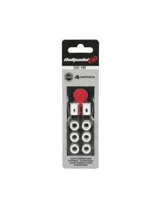 Blister (4Uds) Anti-Vibrateur Bullpadel Ease Vibe Blanc