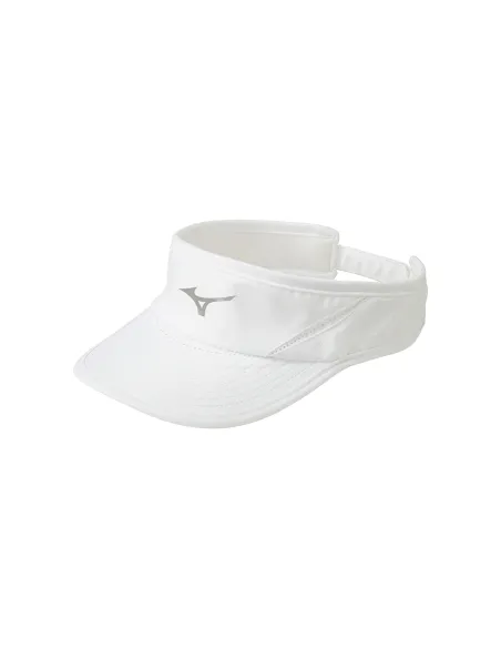Visor Cap Mizuno Drylite White J2Gw0030Z | Ofertas de padel