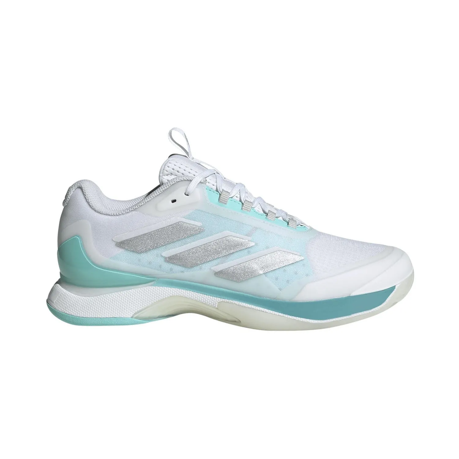 Adidas Avacourt 2.0 Turquesa Mujer Jr2053 Talla 38 2/3, Blanco