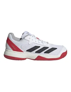Adidas Courtflash K Ji2448 Junior White | Ofertas de padel