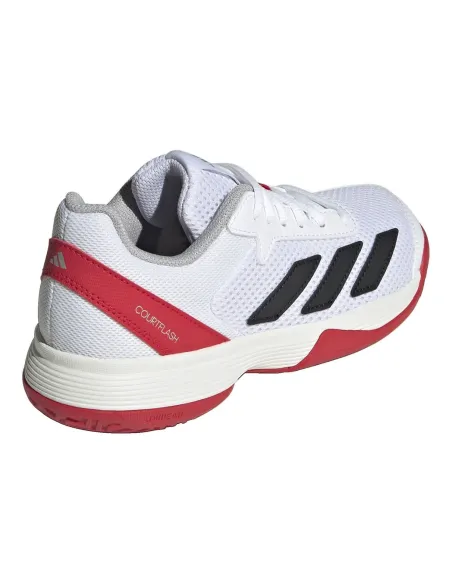 Adidas Courtflash K Ji2448 Junior White | Ofertas de padel