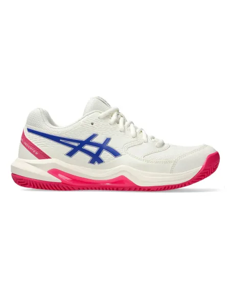 Asics Gel-Dedicate 8 Clay Women's Weiß Pink | Ofertas De Padel