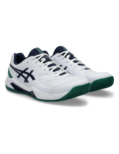 Asics Gel-Dedicate 8 Clay White 1041A448 | Ofertas de padel