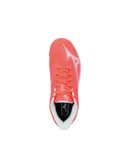 Chaussures Mizuno Wave Exceed Court Cc Orange Femme | Ofertas De Padel