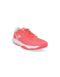 Mizuno Wave Enforce Court Cc 61Gc2436 Mujer Coral | Ofertas de pádel