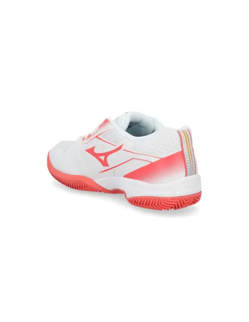 Mizuno Break Shot 5 Cc 61Gc2555 Junior Blanco/Coral | Ofertas de padel