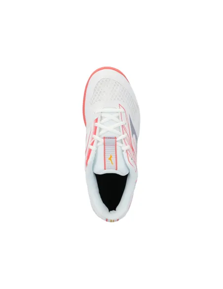 Mizuno Break Shot 5 Cc Bianco Rosa Junior 61Gc2555 |Padel offers