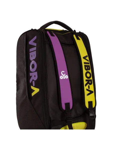 Saco Vibor-A Technic Preto/Roxo/Lima A005946 | Ofertas de padel