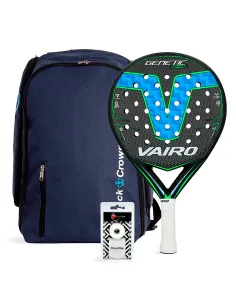Pack Vairo Genetic Power Bag Black Crown Navy | Ofertas de padel
