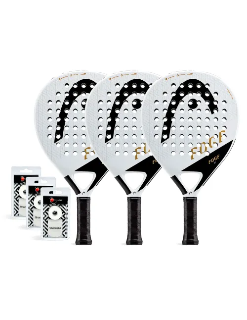 Tripack Head Edge Ii White | Ofertas de padel
