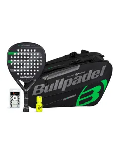 Bullpdel Game Pack Pwr Black Dry Grip Padelbag