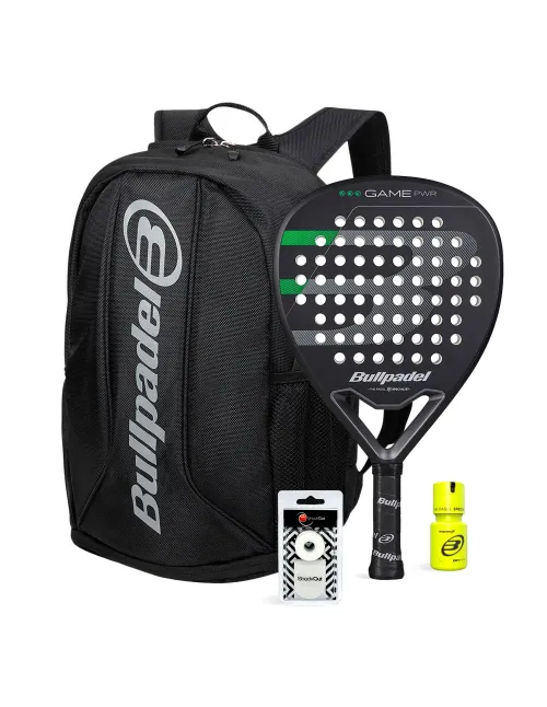 Pack Bullpadel Game Pwr Mochila Avant 2 Dry Grip | Ofertas de padel