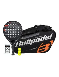 Pack Bullpadel Game Ctr Saco Preto Dry Grip | Ofertas de padel