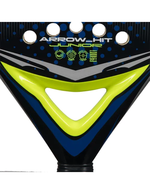 Adidas Arrow Hit White/Blue Junior | Ofertas de pádel